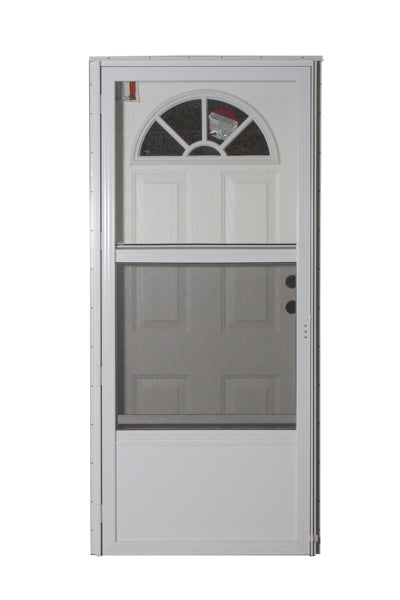 Fan Light 4-Panel Combo Steel Door 9000 Series