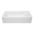 Acrylic Tub with Overflow