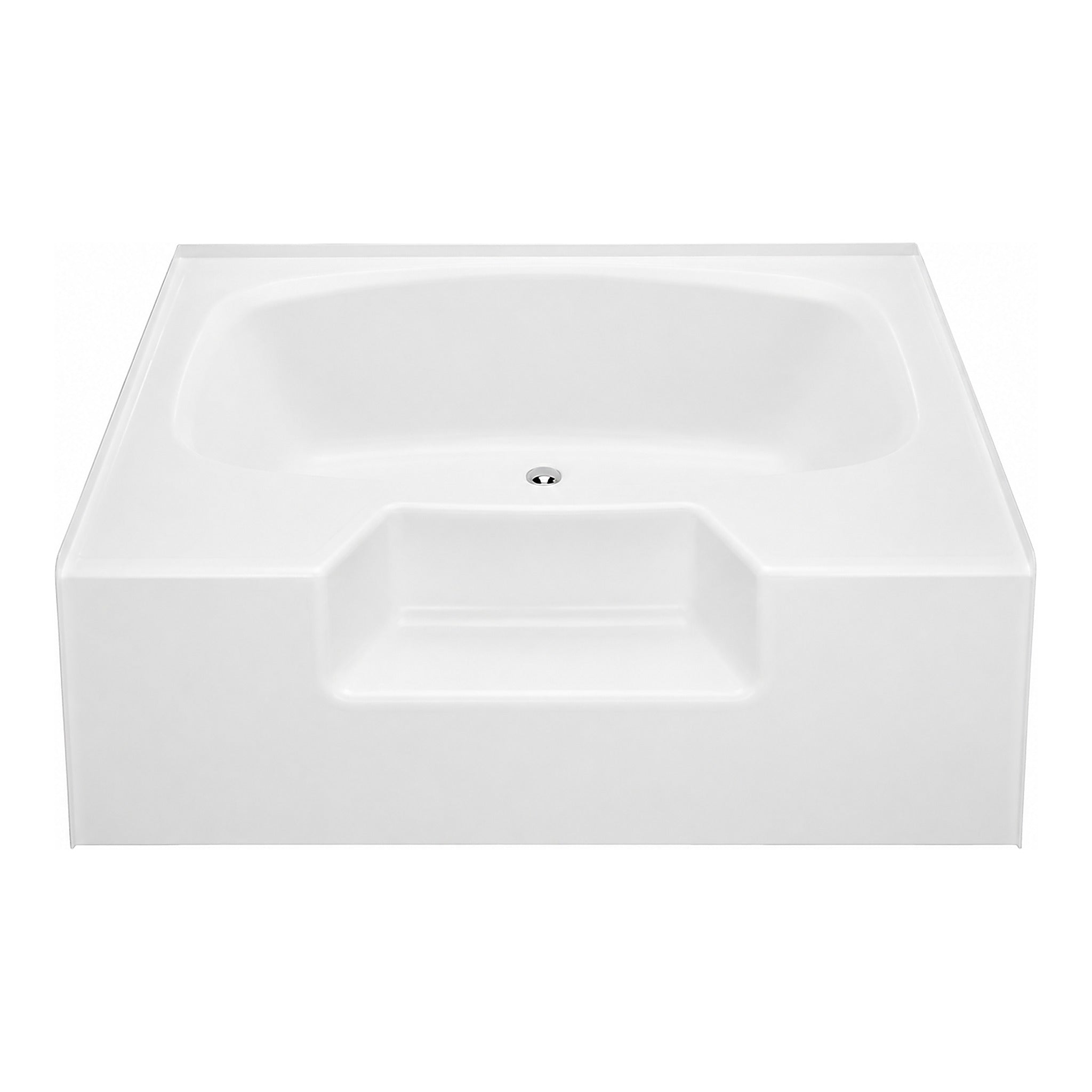 Fiberglass Garden Tub With and Without Step