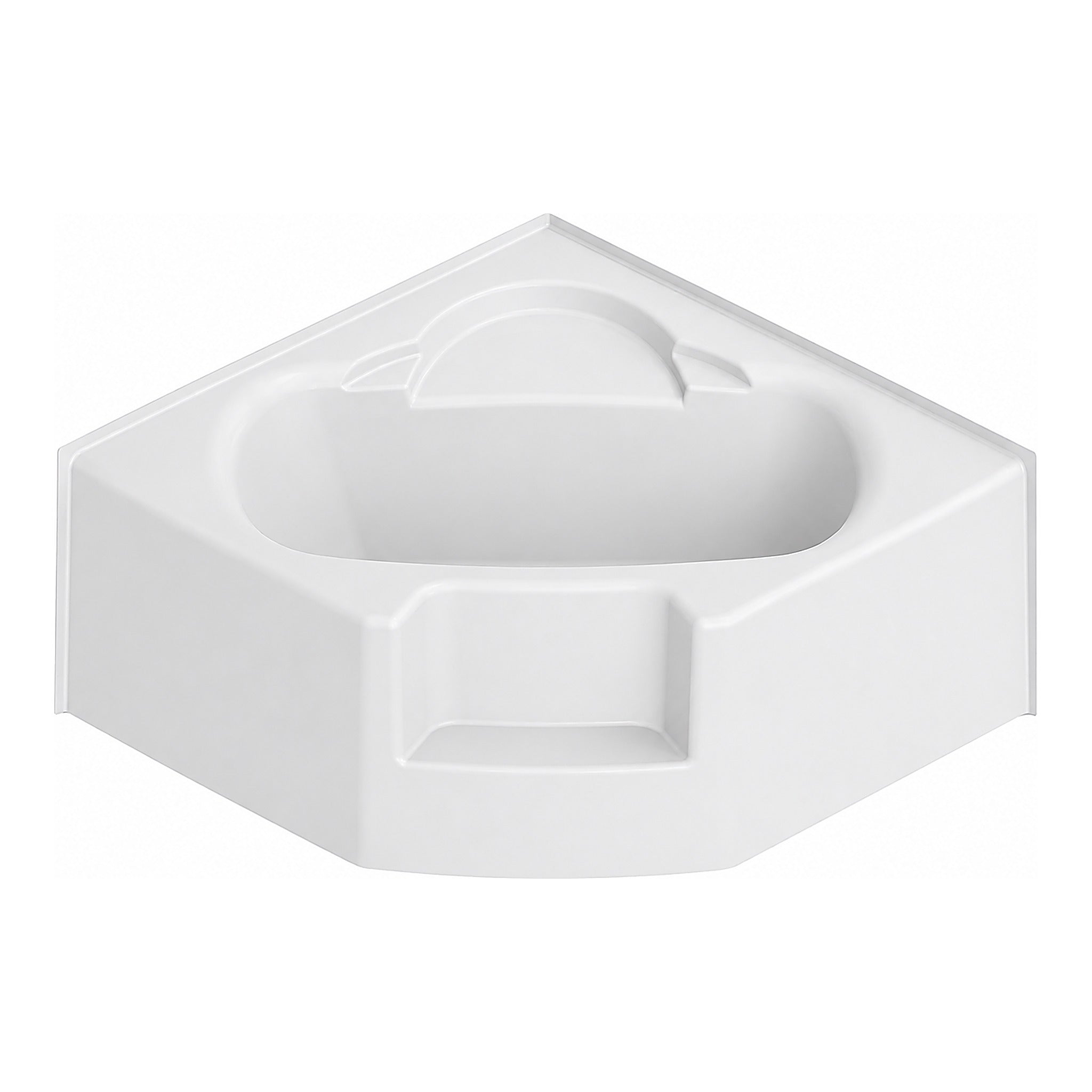 Fiberglass Corner Tub