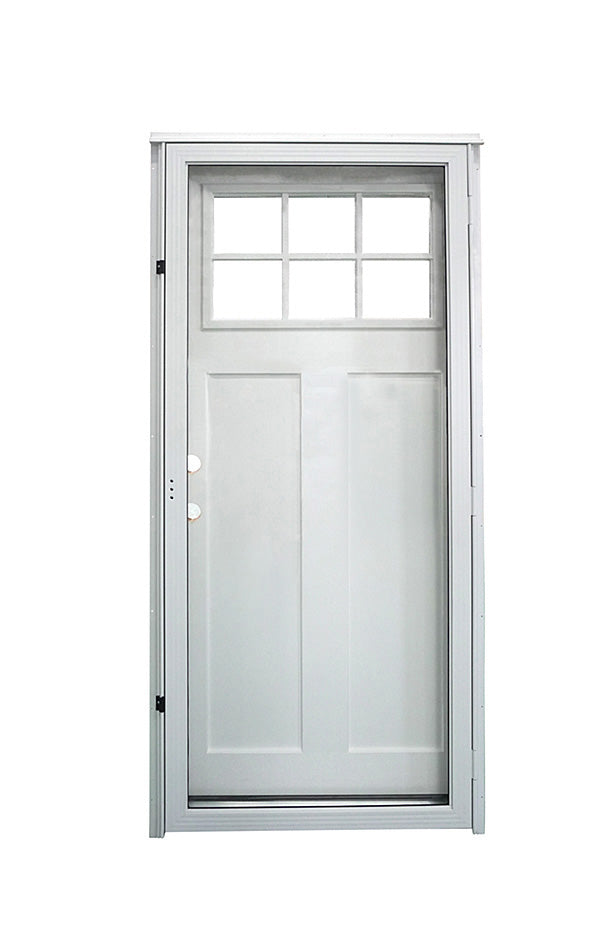 Lifestyle 6-Lite Combo Door All Glass Storm Door