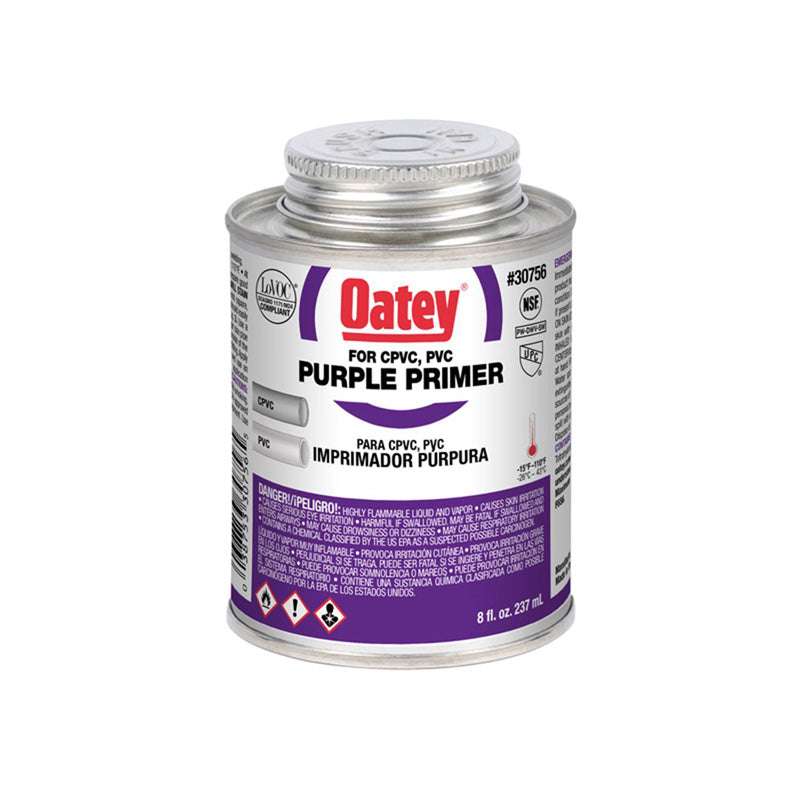 Oatey All Purpose Cement and Purple Primer