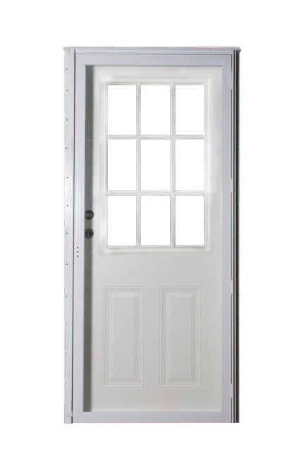 Lifestyle 9-Lite Combo Door All Glass Storm Door