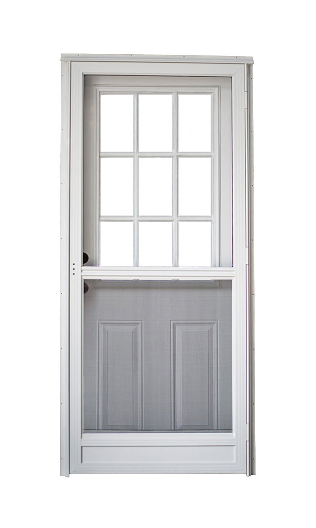 Lifestyle 9-Lite Combo Door Standard Storm Door