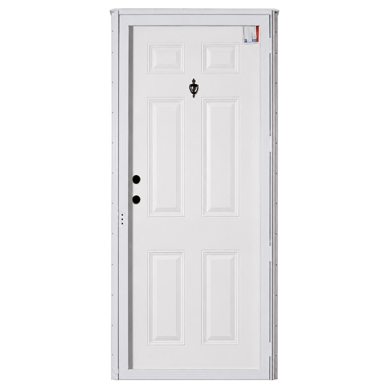 6 Panel With Knocker And Viewer Combo Door 9,000 Series