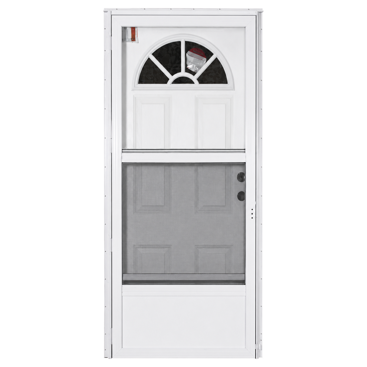 Fan Light 4-Panel Combo Steel Door 9000 Series