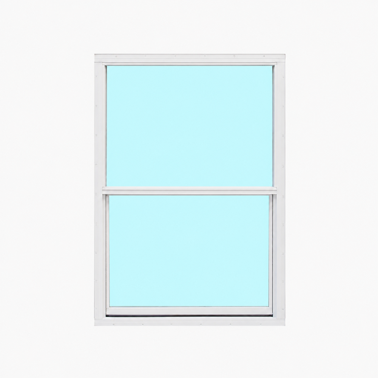 Aluminum Flush Mount Window White