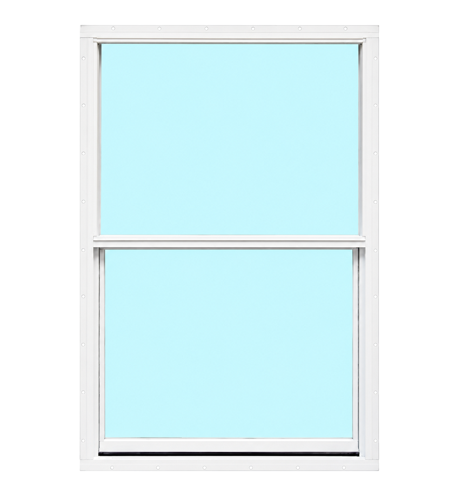 Aluminum Flush Mount Window White
