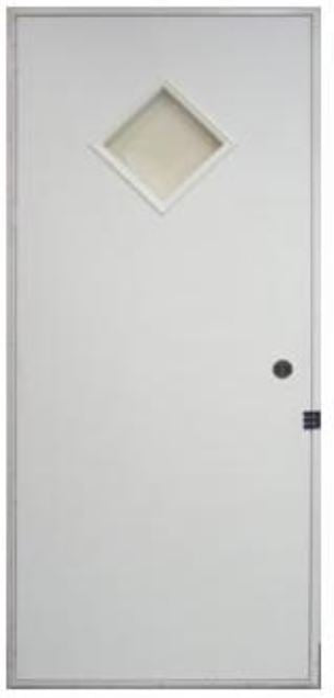 Diamond Outswing Door