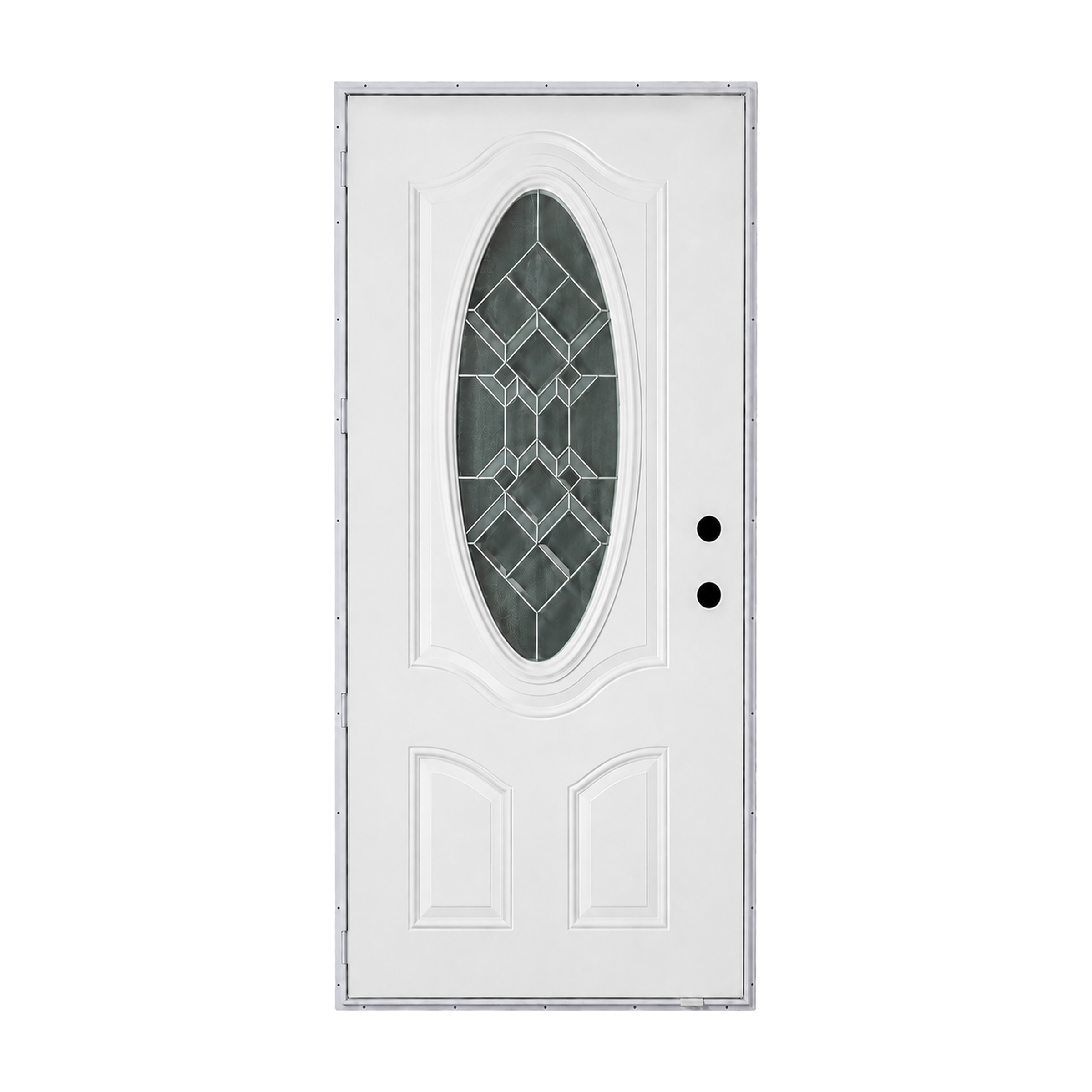 Lifestyle 3/4 Oval Outswing Door