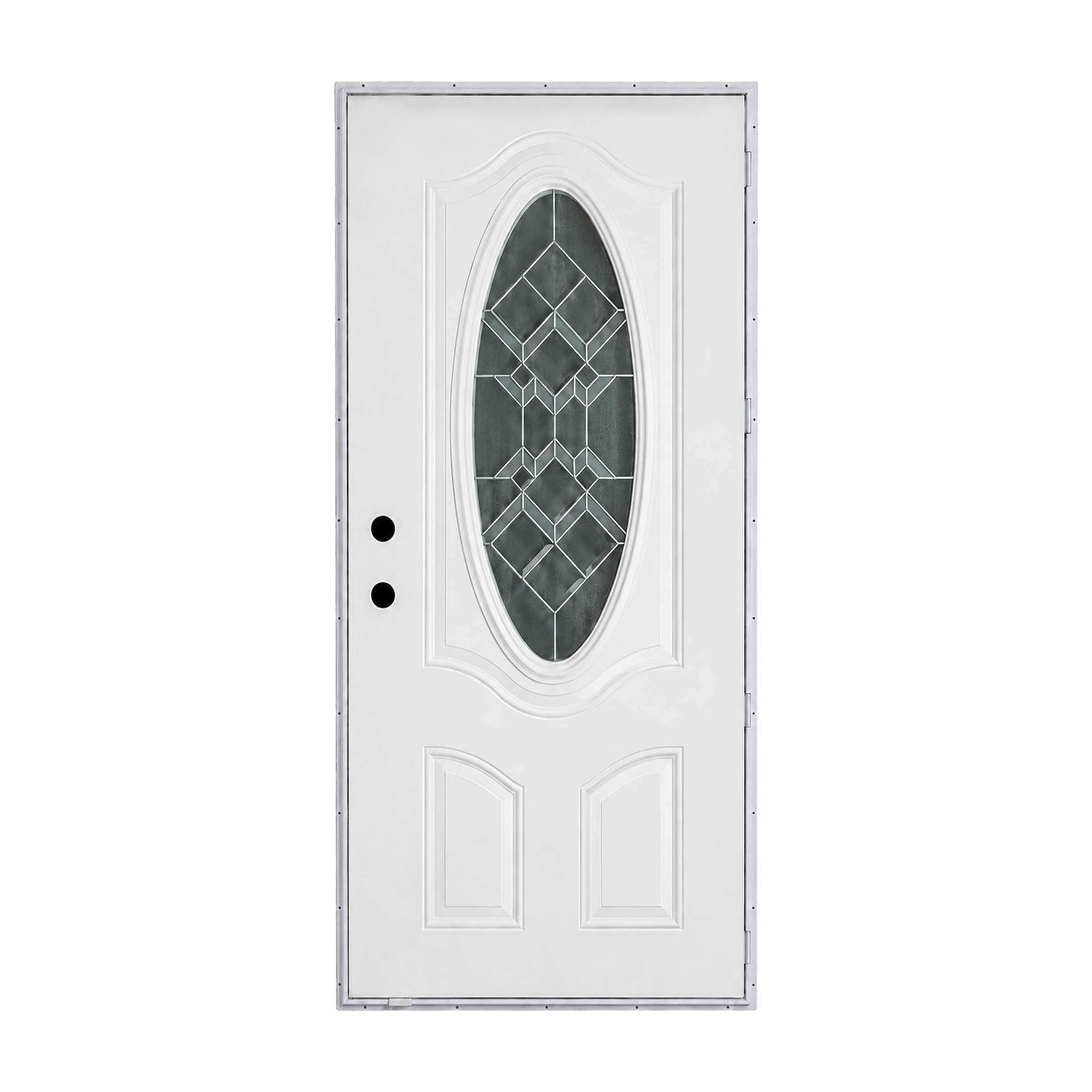 Lifestyle 3/4 Oval Outswing Door