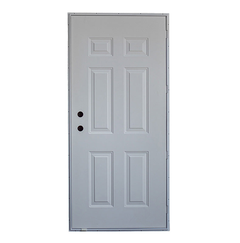 Lifestyle 6-Panel Outswing Door W/Deadbolt Hole