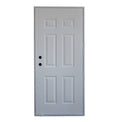 Lifestyle 6-Panel Outswing Door W/Deadbolt Hole