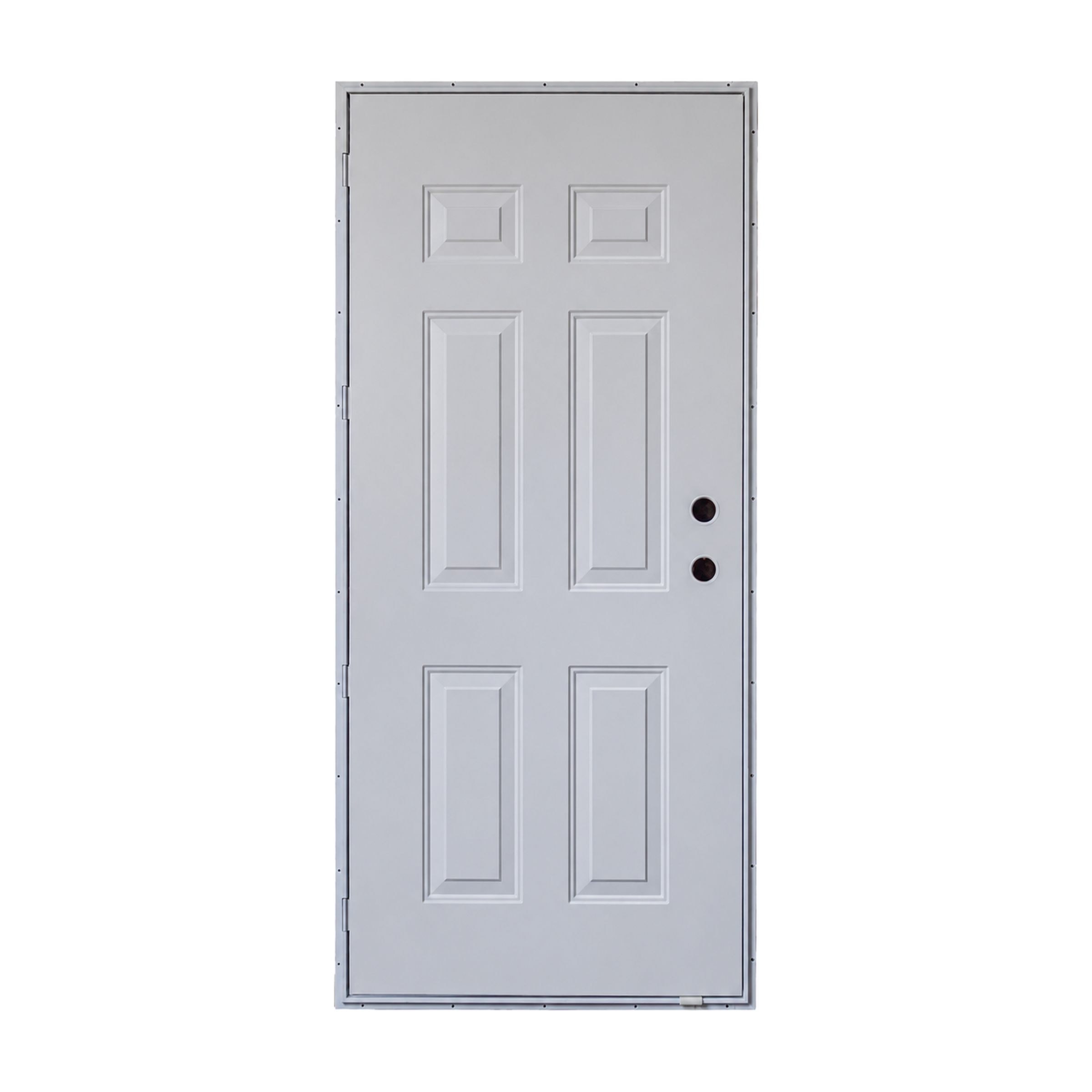 Lifestyle 6-Panel Outswing Door W/Deadbolt Hole