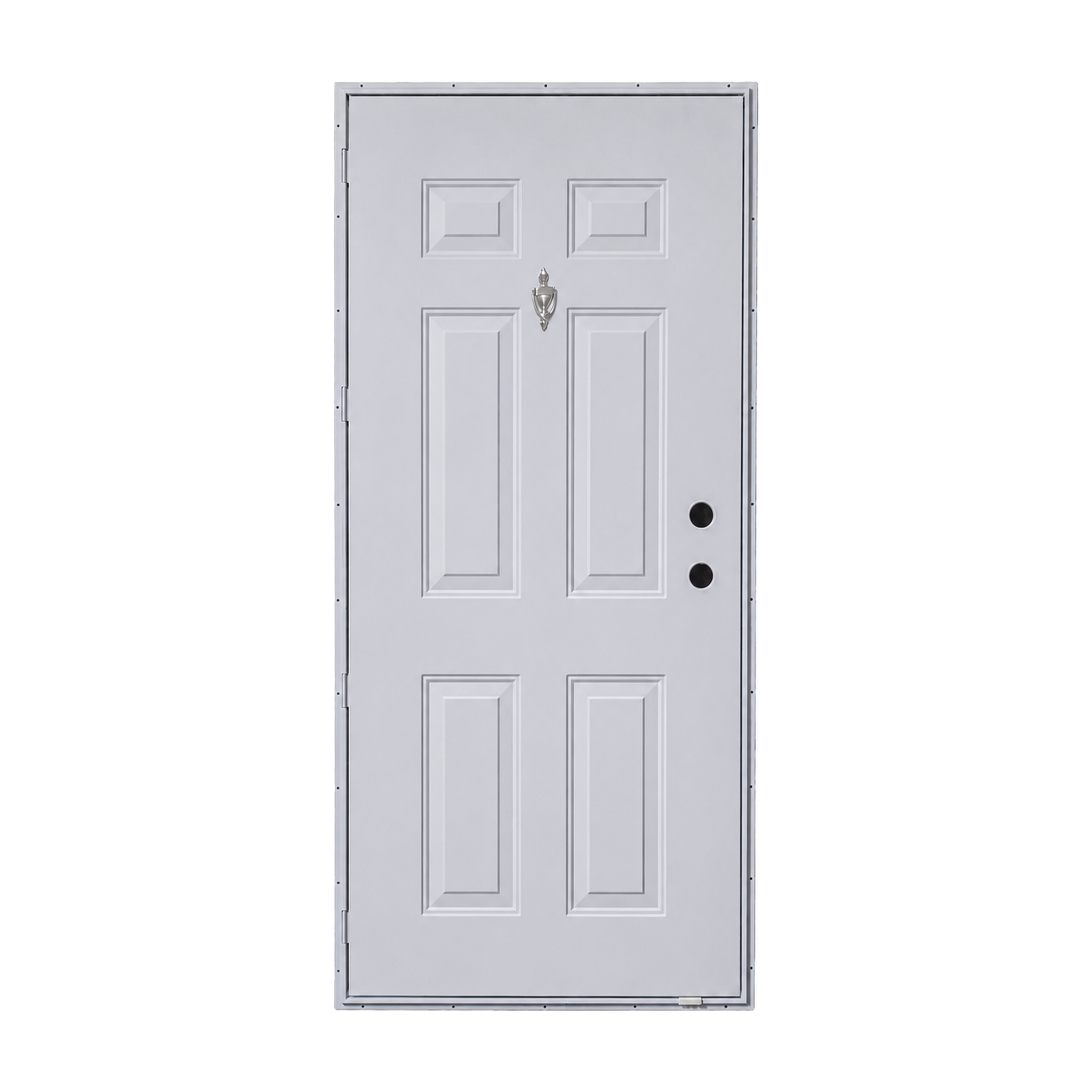 Lifestyle 6-Panel Outswing Door W/Deadbolt Hole