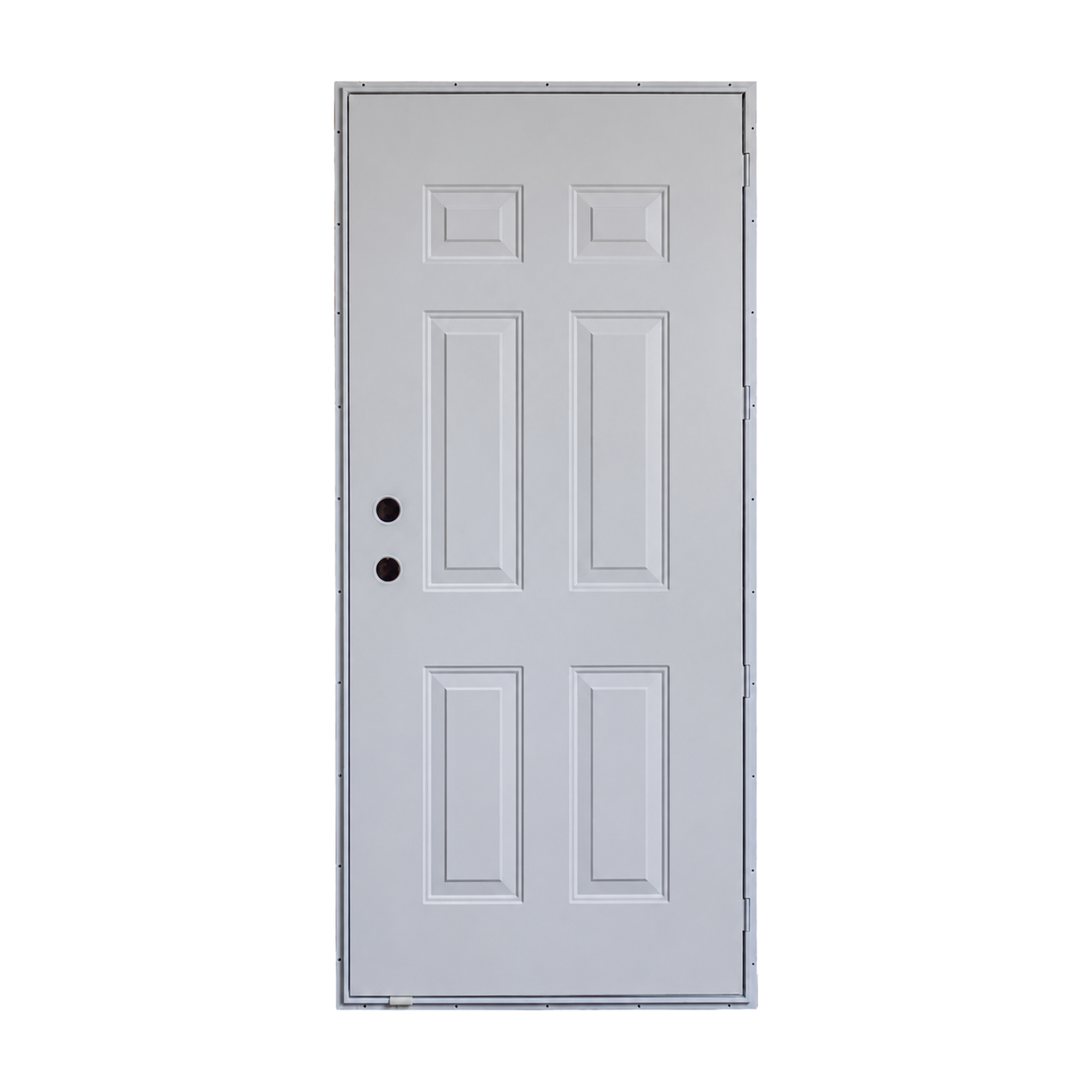 Lifestyle 6-Panel Outswing Door W/Deadbolt Hole