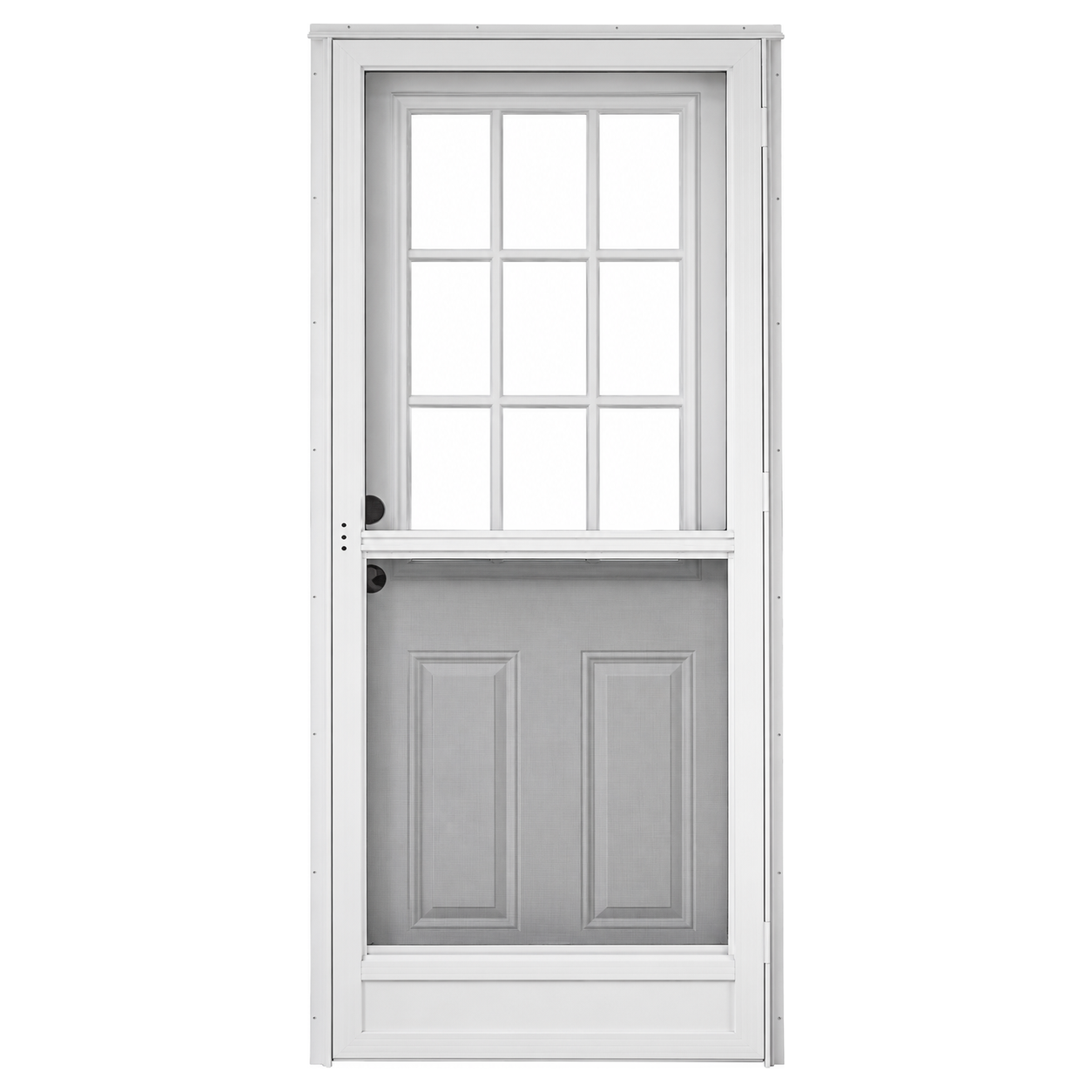 Lifestyle 9-Lite Combo Door Standard Storm Door