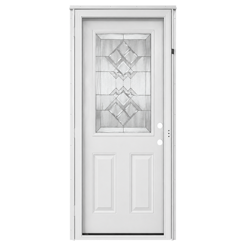 Lifestyle Decorative Window Combo Door All Glass Storm Door