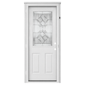 Lifestyle Decorative Window Combo Door All Glass Storm Door