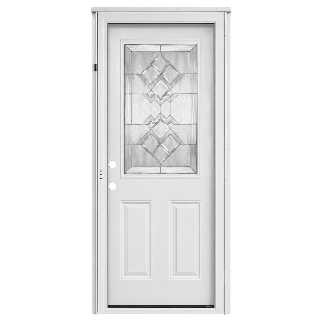 Lifestyle Decorative Window Combo Door All Glass Storm Door
