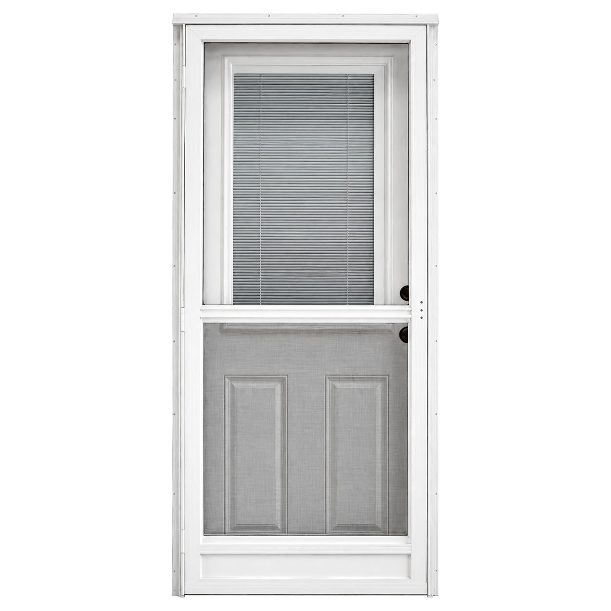 Lifestyle Mini Blind Combo Door Standard Storm Door