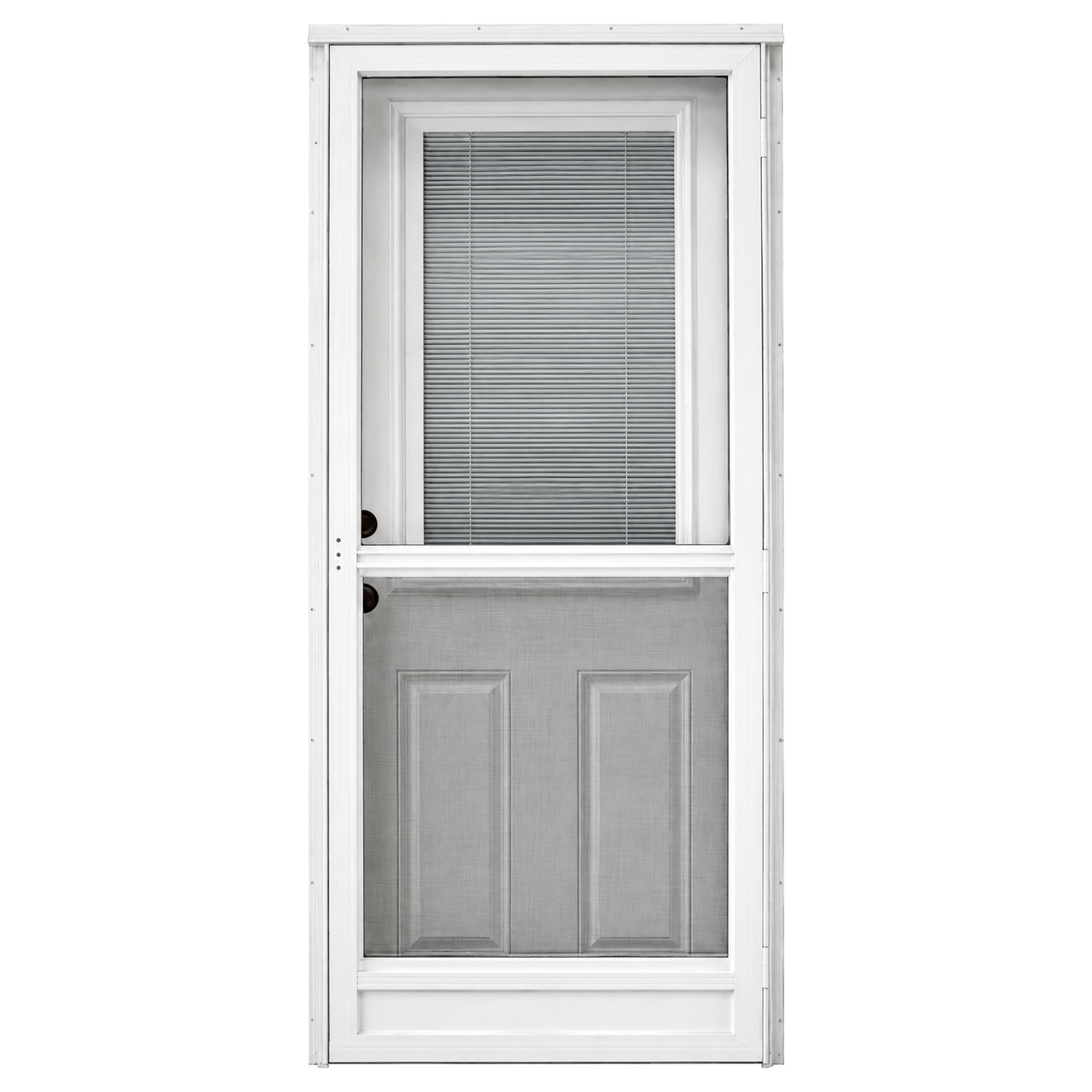 Lifestyle Mini Blind Combo Door Standard Storm Door