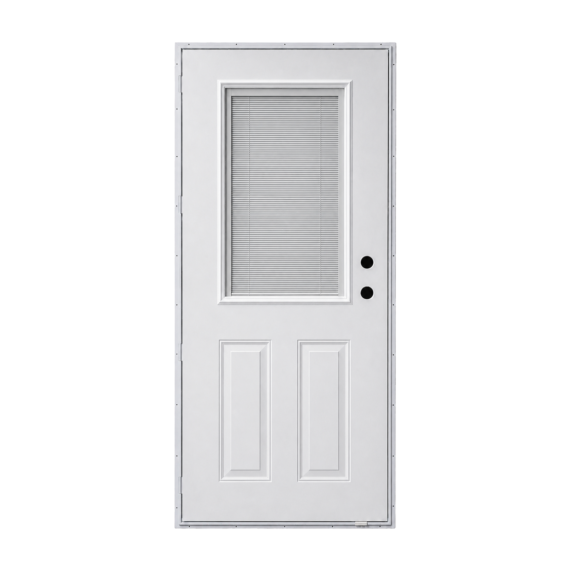 Lifestyle Mini Blind Outswing Door