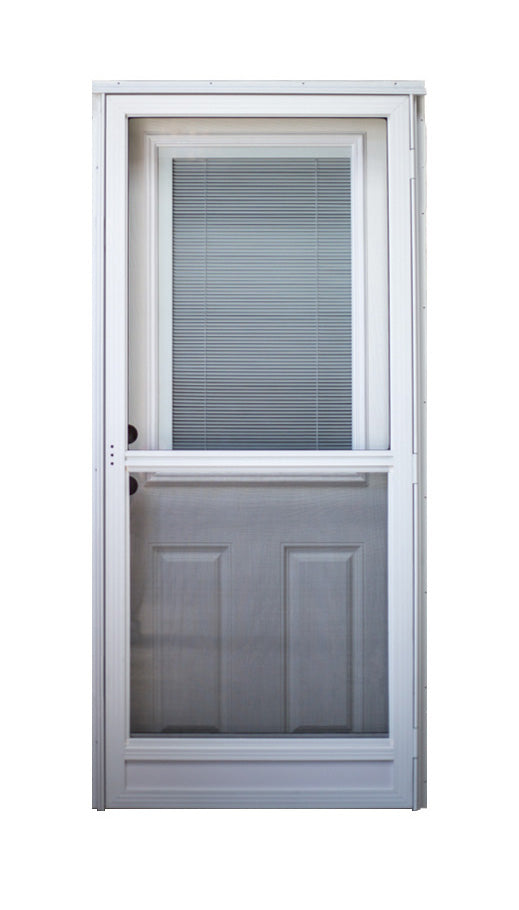 Lifestyle Mini Blind Combo Door Standard Storm Door