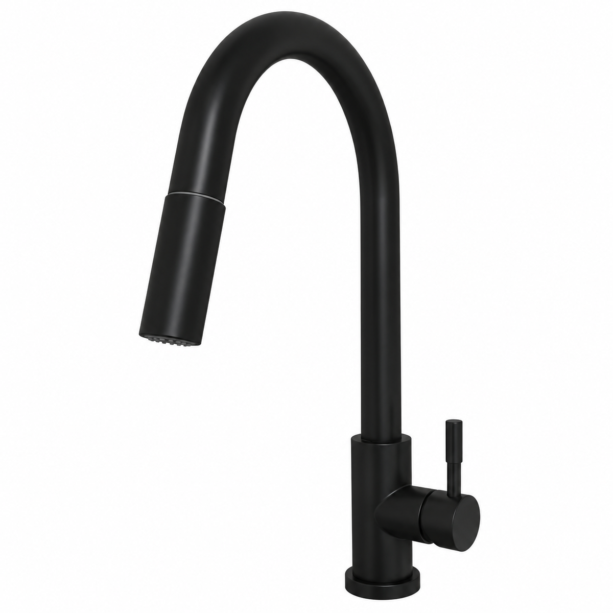 Single Hole Pull Down Kitchen Faucet