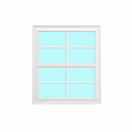 Vinyl Windows with Grids