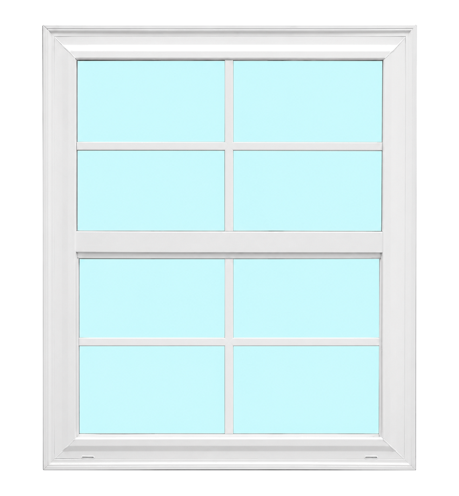 Vinyl Windows with Grids