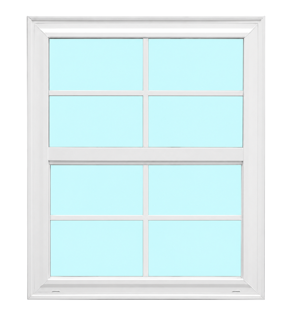 Vinyl Windows with Grids