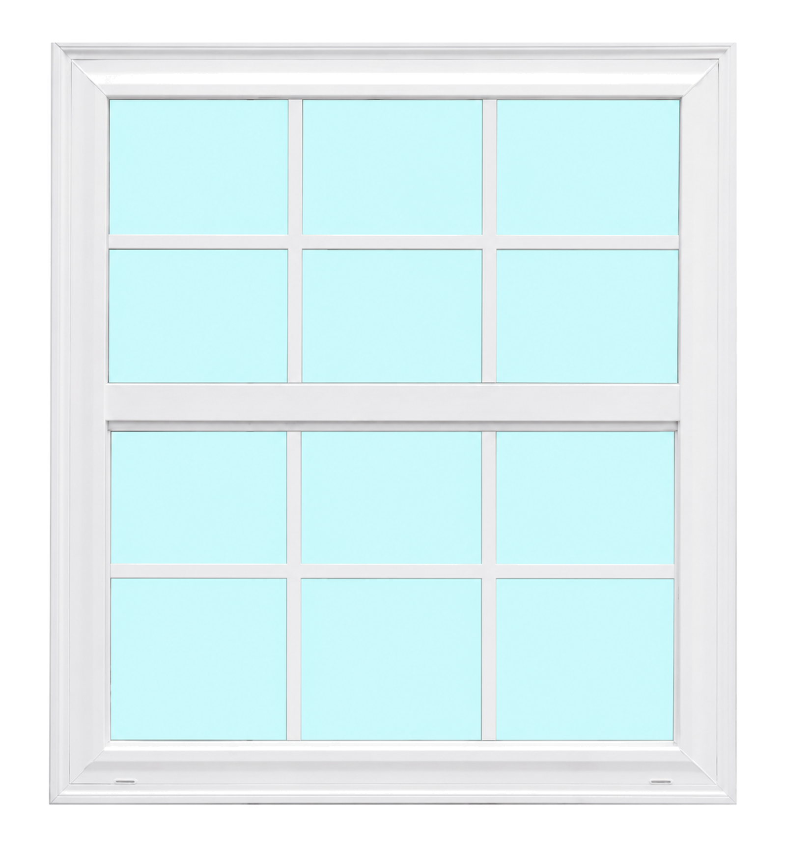 Vinyl Windows with Grids