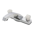 8" Deck Mount Garden Tub Faucet High Arc Spout