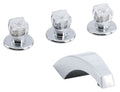 Garden Tub Filler With Shower