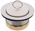 Tub Drain with Rubber Stopper