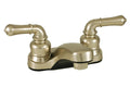 4" Lavatory Faucet With Teapot Lever Handles