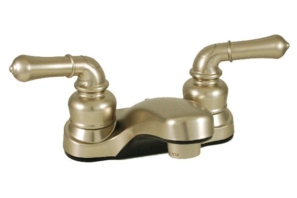 4" Lavatory Faucet With Teapot Lever Handles