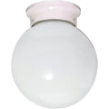 3" Single Bulb Ceiling Fixture with Pull Chain