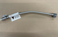 Toilet Push-On Shut Off Valve W/Supply Line 1/2"x7/8"x18"