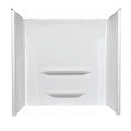Acrylic Shower Surround for Shower Pans with 1 Side Seat