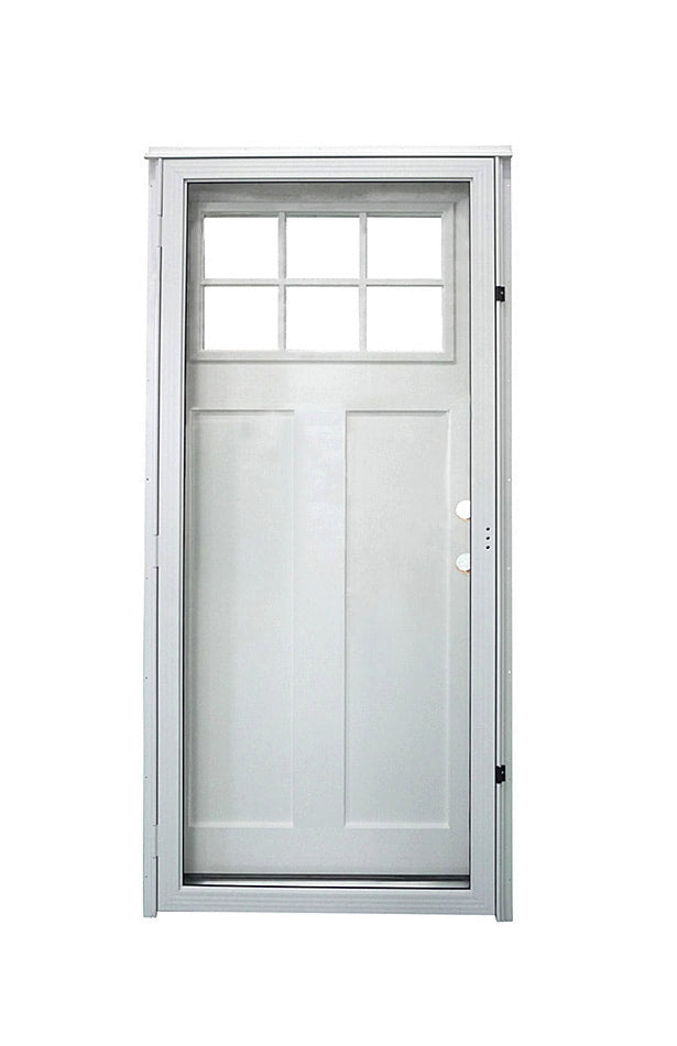 Lifestyle 6-Lite Combo Door Standard Storm Door