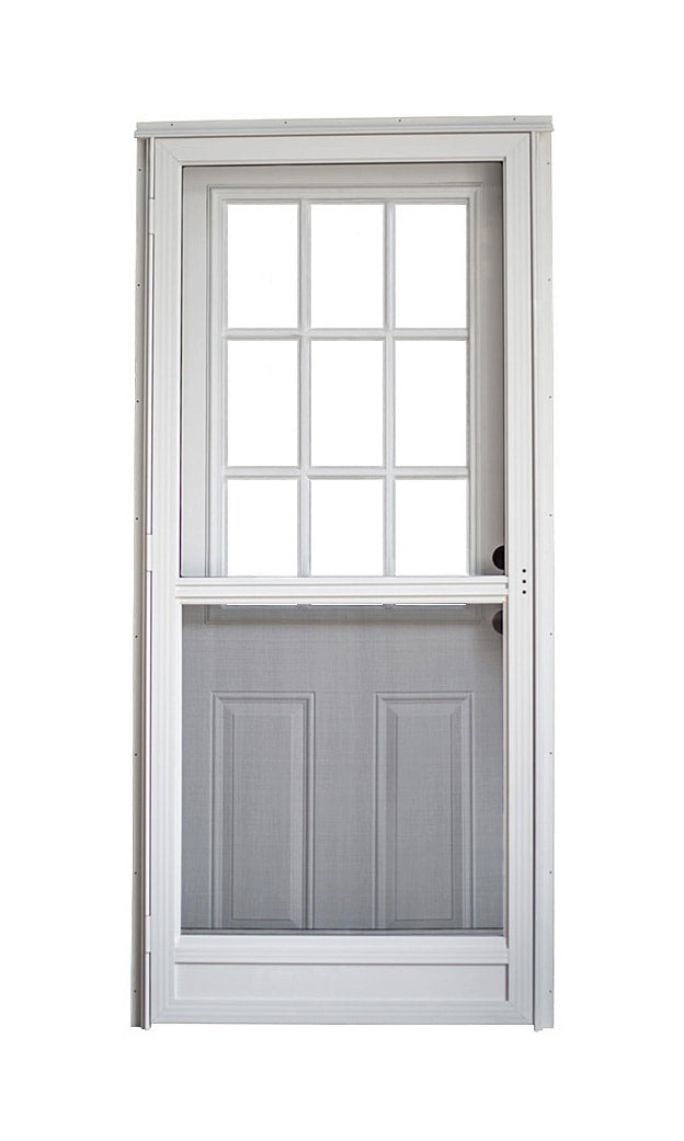 Lifestyle 9-Lite Combo Door Standard Storm Door