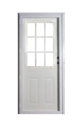 Lifestyle 9-Lite Combo Door All Glass Storm Door