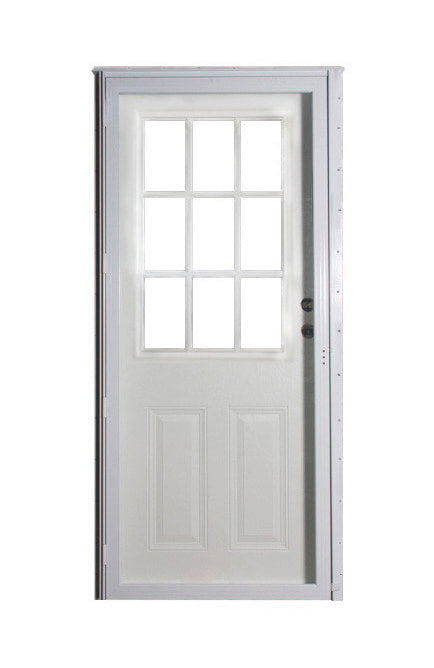 Lifestyle 9-Lite Combo Door All Glass Storm Door