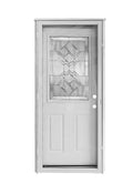 Lifestyle Decorative Window Combo Door All Glass Storm Door