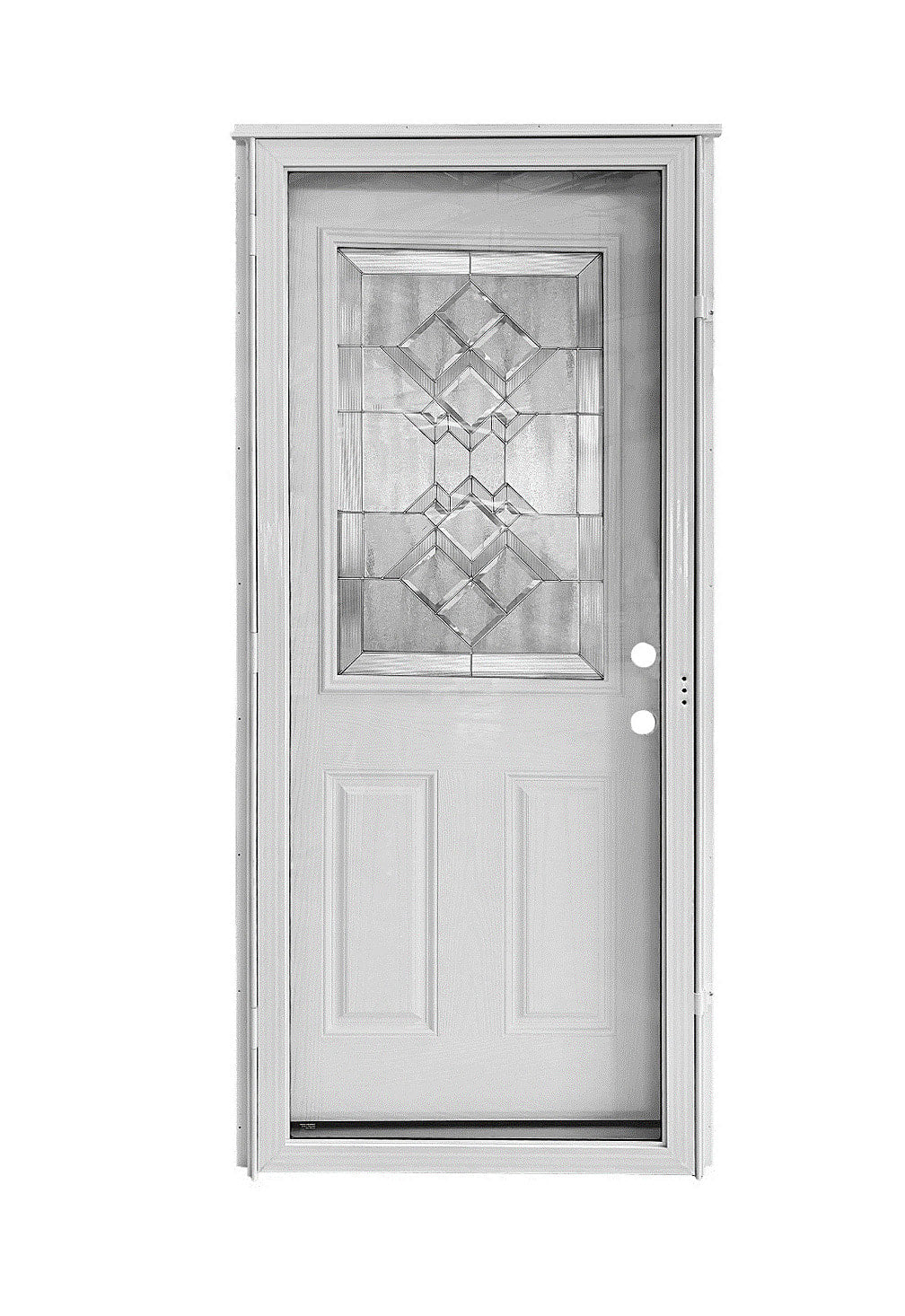 Lifestyle Decorative Window Combo Door All Glass Storm Door
